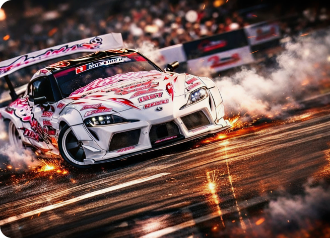 RC model truck at Great North RC